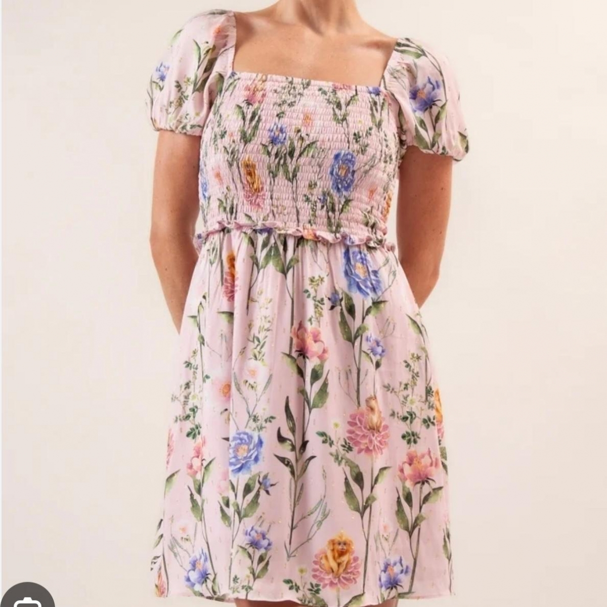 VESTIDO CURTO COM ELASTEX PLENITUDE G REF. 082758006103