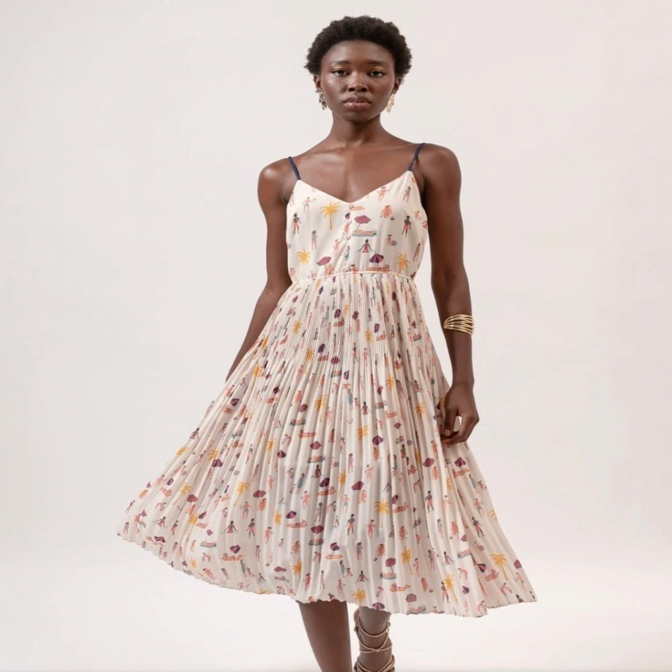 VESTIDO MIDI FERIADO II G REF. 082456024403