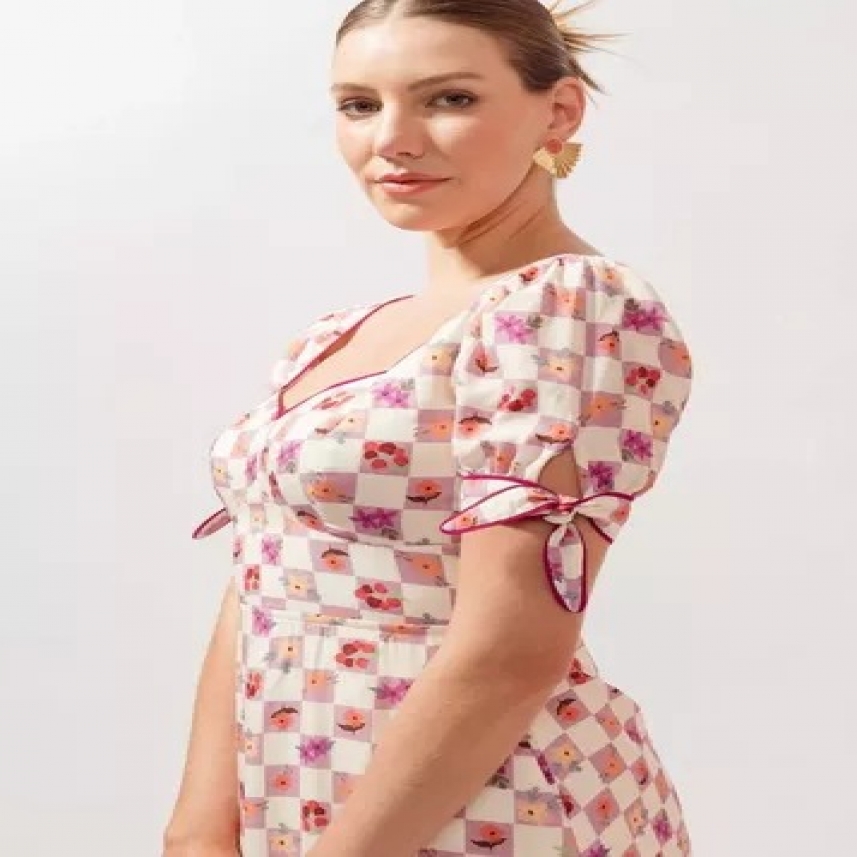 VESTIDO MIDI AZALEIA TAM M REF. 082531024402