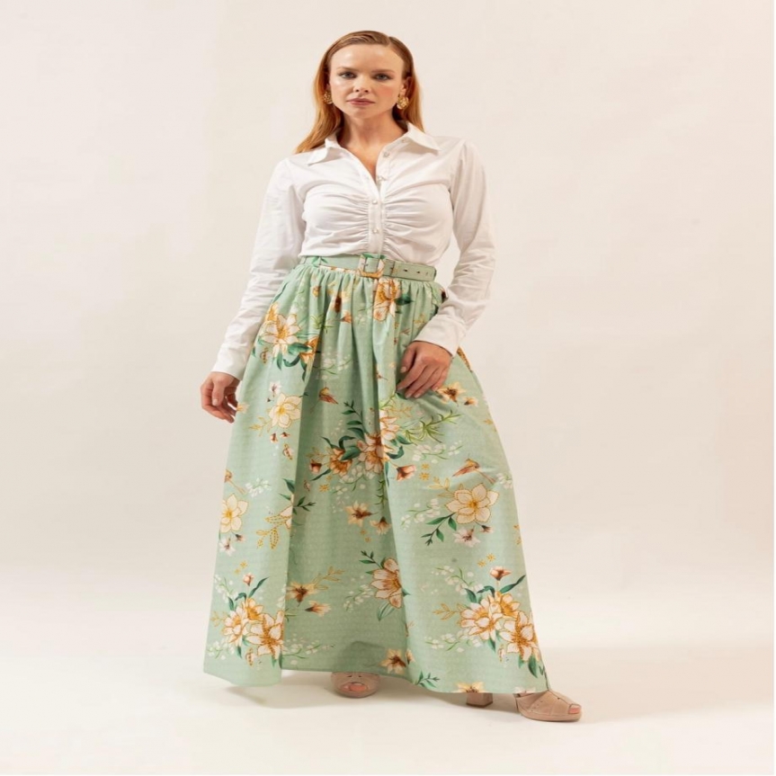 SAIA LONGA ASTRO FLOR TAM M REF. 070179004502