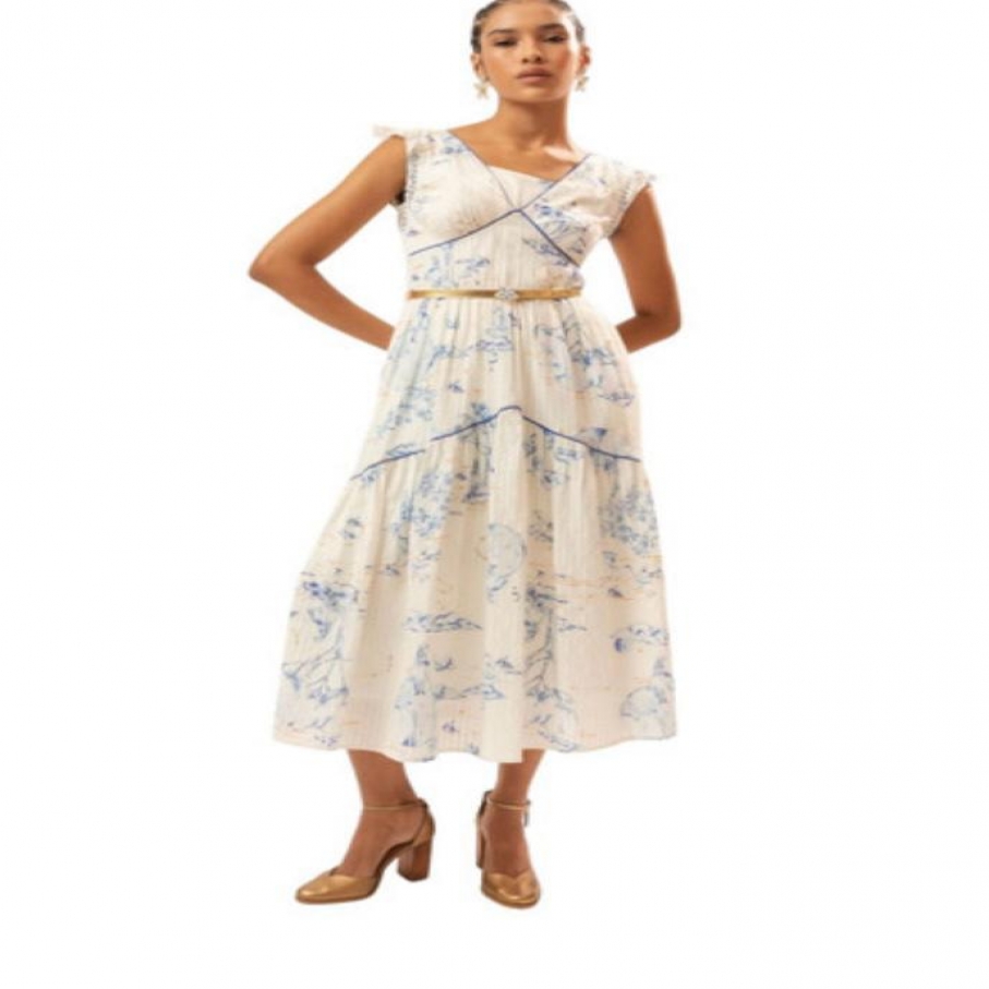 VESTIDO SUPER MIDI MUNDA DA LUA G REF. 082671011003