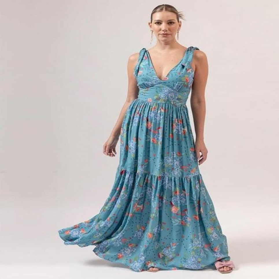 VESTIDO LONGO O CAMINHO P REF. 399