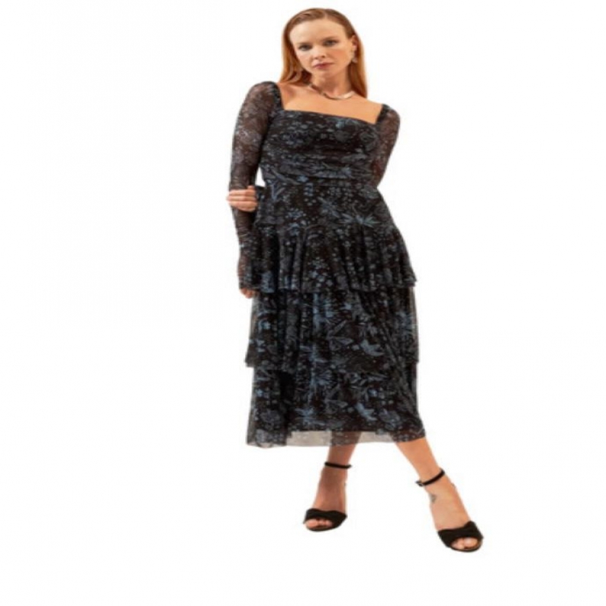 VESTIDO MIDI RAPOSA ESTELAR TAM M REF. 082647000202